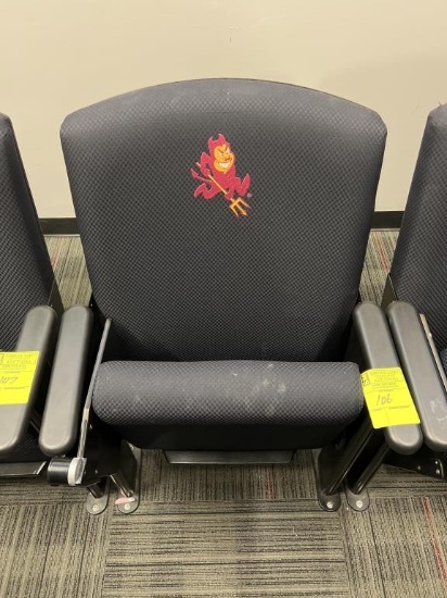 ASU Branded Padded Chair 24" x 18" x 37"