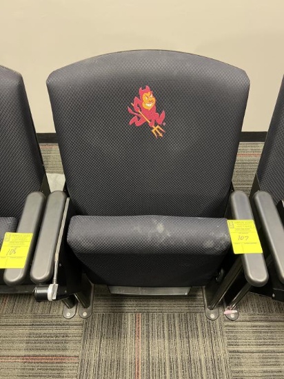 ASU Branded Padded Chair 24" x 18" x 37"