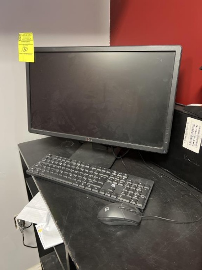 Dell Monitor w keyboard and mouse