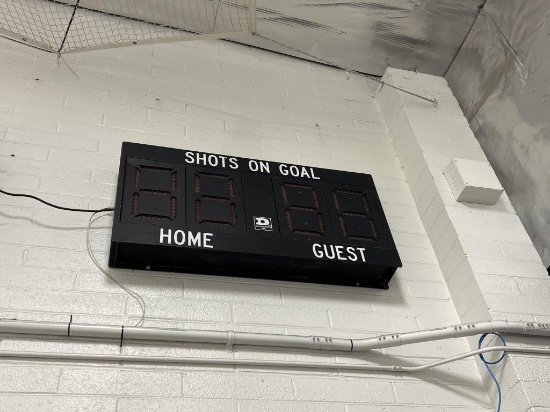 Daktronics Shots on Goal Scoreboard