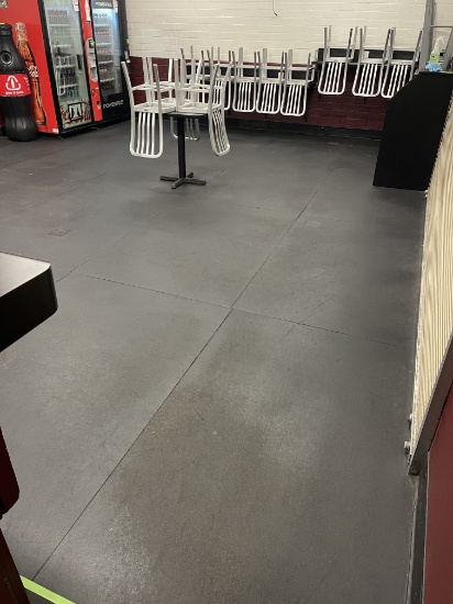 Rubber Mats Concessions and Restrooms Approx 640 Sq Ft