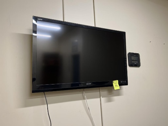 Sharp 46" TV with DVD Recorder