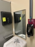 Paper Towel and Soap Dispensers