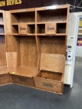 Wood Hockey Lockers 31