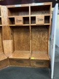 Wood Hockey Lockers 31
