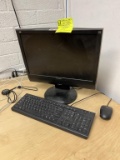 ViewSonic monitor with keyboard and mouse