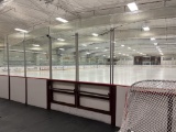 4ft x 6ft Rink Glass on Northeast Corner