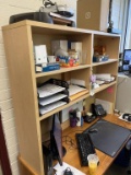 All furniture and cabinets in office