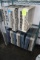 Group Of Plastic Dish Racks