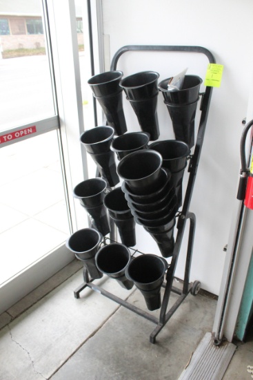 24in x 60in Floral Display W/ Buckets
