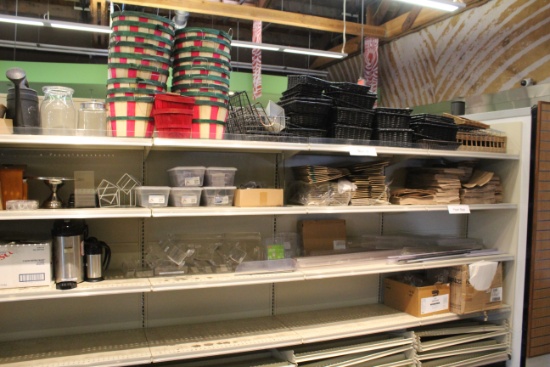 Contents Of Gondola Shelving Side