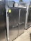 Continental Two Door Stainless Refrigerator