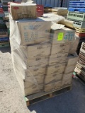 Pallet of glassware