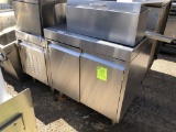 30in Stainless Bar Back Cabinet