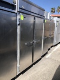 Continental Two Door Stainless Refrigerator