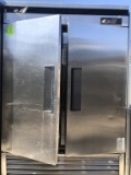 Turbo Air Two Door Stainless Freezer