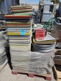 Pallet of various trays