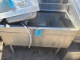 3' stainless basin