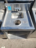 Supreme metal wet/dry waste cabinet