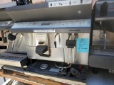 Unmarked espresso machine