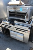 Partial Chef Drawers W/ Assorted Partial Gas Appliances