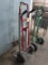 2-wheeled hand truck w/ pneumatic tires