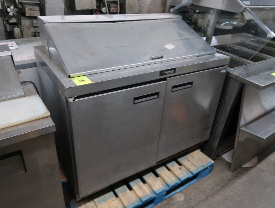 Delfield refrigerated prep table