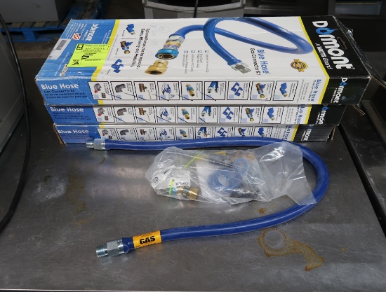 Blue Hose gas connectors, w/ SnapFast quick disconnects
