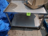 stainless equipment stand