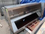 stainless exhaust hood