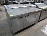 Delfield refrigerated prep table