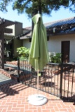 Patio Umbrella On Portable Stand