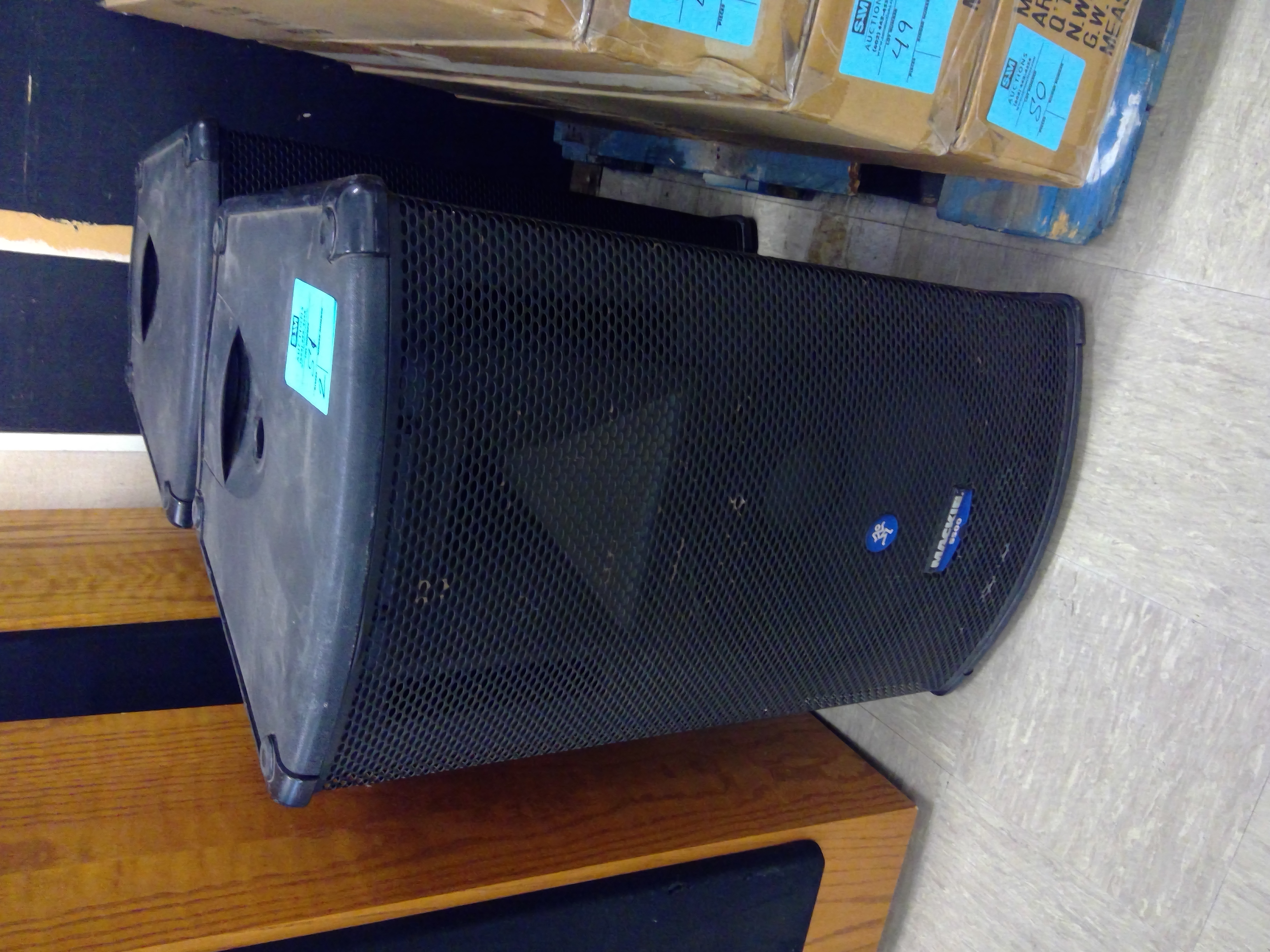 Mackie s500 cheap speakers