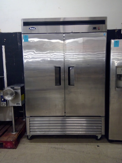 2016 Atosa Two Door Stainless Refrigerator