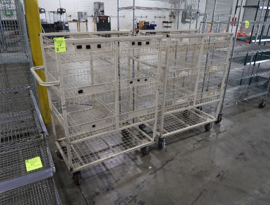 wire stocking carts