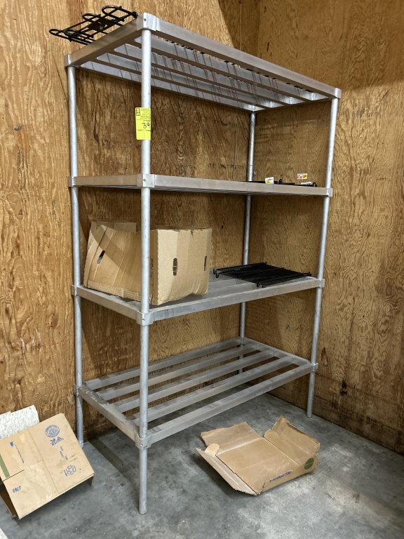 4ft Aluminum Cooler Rack Proxibid