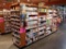 wooden merchandising island