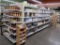 Lozier gondola shelving, 16' run + 2) 4' endcaps