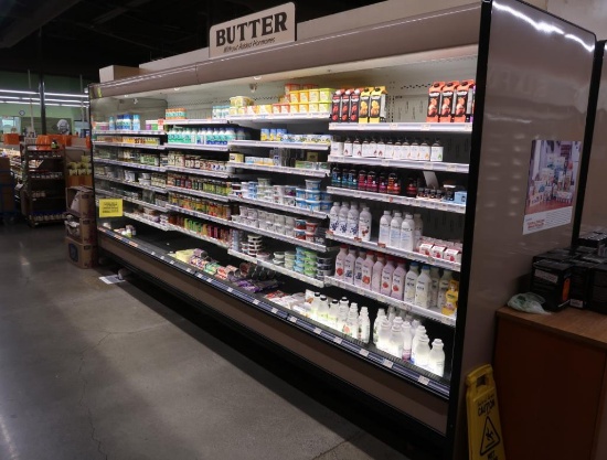 Kysor Warren dairy cases, 16' run (8+8)