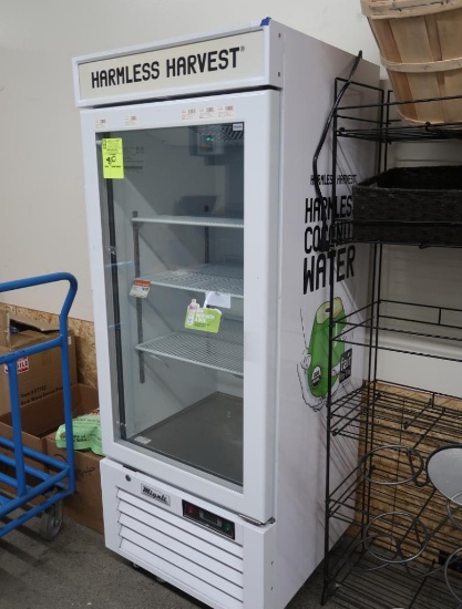 Migali glass door refrigerated merchandiser, self-contained