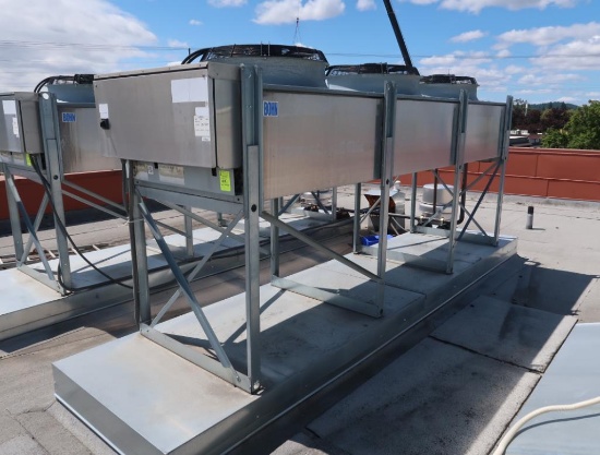 Kysor rooftop condenser, fan motors are not included