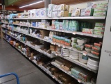 Lozier wall shelving, 28' run