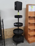 4-tier circular merchandiser
