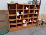 cubby-hole organizer shelf