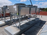Kysor rooftop condenser, fan motors are not included