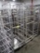 aluminum sheet pan racks, on casters, drip catchers