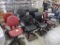 assorted office desk chairs