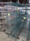 wire shelving unit, epoxy coated