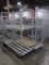 aluminum cooler racks, on casters