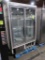 Hussmann 2-glass door refrigerated merchandiser, self-contained